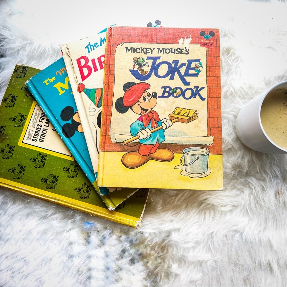 Vintage 1960’s disney hardback book set
